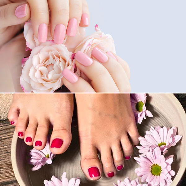 Gel Overlay Nails, Gel Pedicure