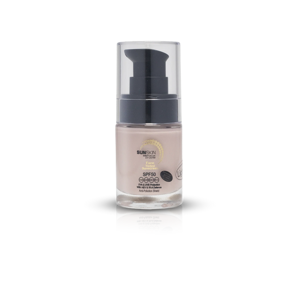 Face Tinted Cream-Gel SPF50 Full Spectrum Sunscreen - Light 0 - TRAVEL SIZE