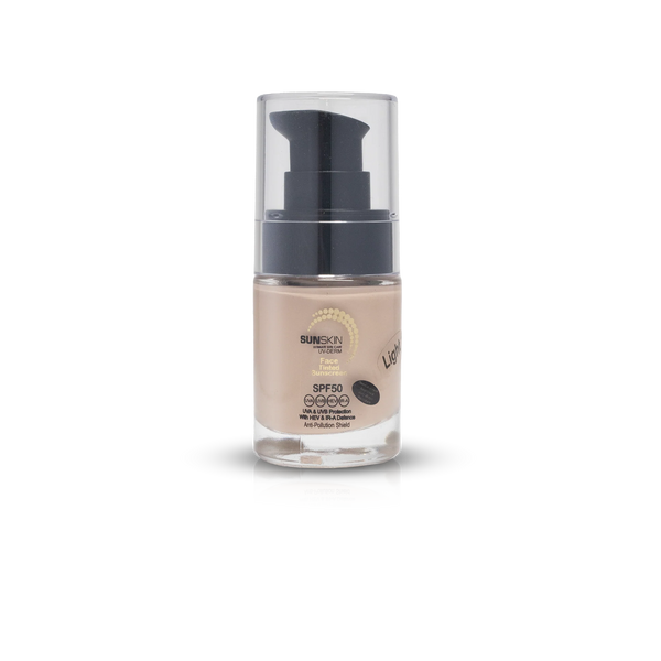 Face Tinted Cream-Gel SPF50 Full Spectrum Sunscreen - Light 01 - TRAVEL SIZE