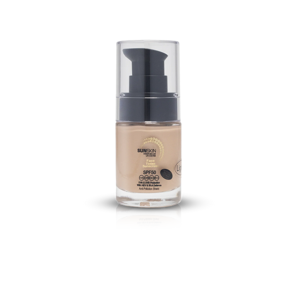 Face Tinted Cream-Gel SPF50 Full Spectrum Sunscreen - Light 02 - TRAVEL SIZE
