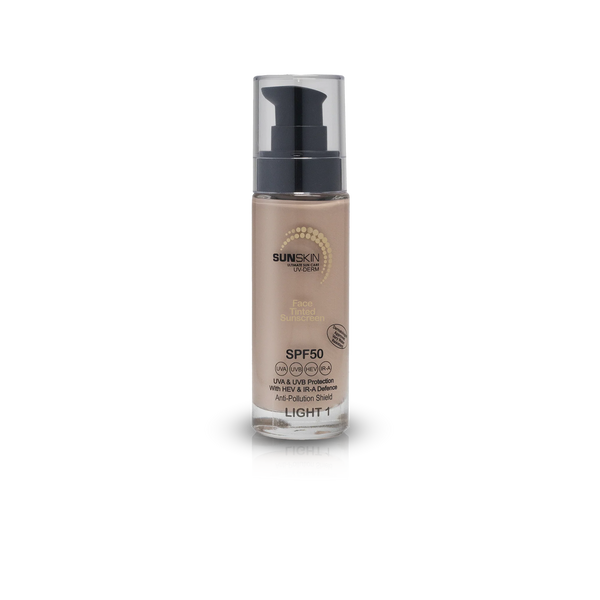 Face Tinted Cream-Gel SPF50 Full Spectrum Sunscreen - Light 01