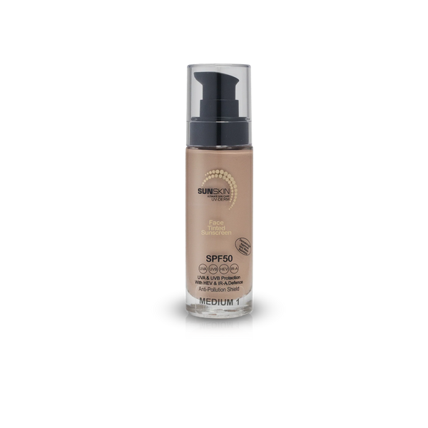 Face Tinted Cream-Gel SPF50 Full Spectrum Sunscreen - Medium 01
