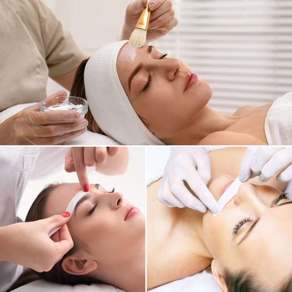 Classic Chemical Peel, Eyebrow Wax, Lip Wax