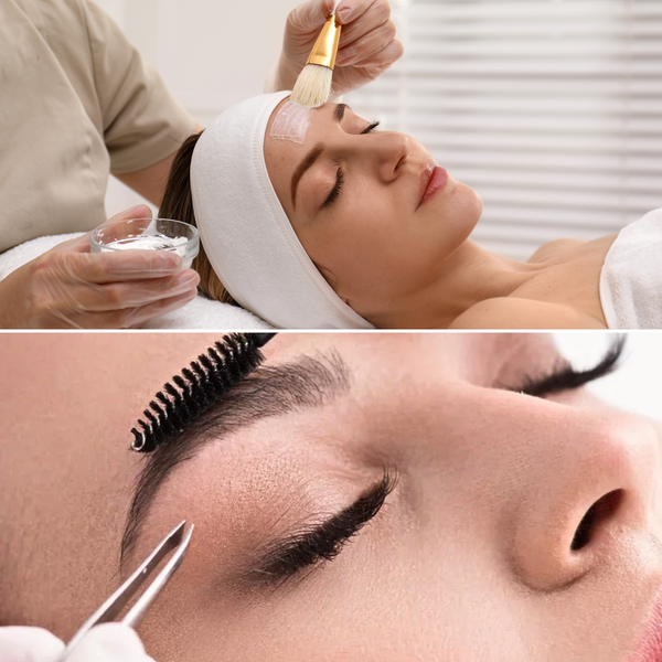 Classic Chemical Peel, Eyebrow Tint & Shape