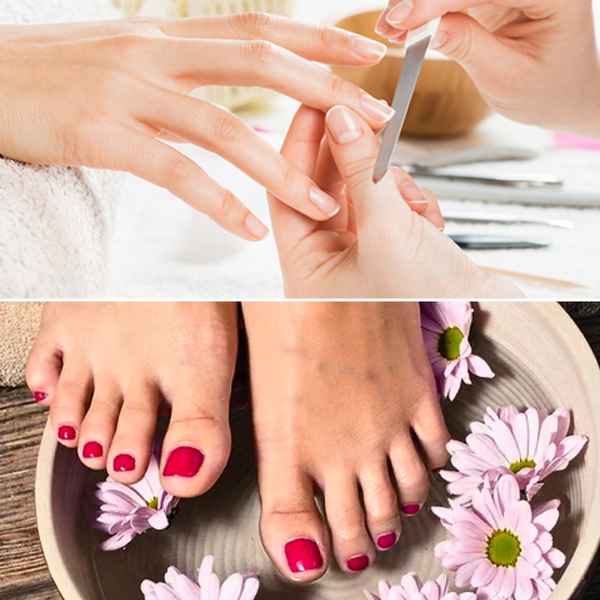 Gel Pedicure, File & Paint Nails